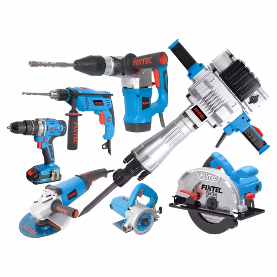 Fixtec vente en gros prêt Stock perceuses à percussion électriques sans fil outils électriques outils électriques sans fil